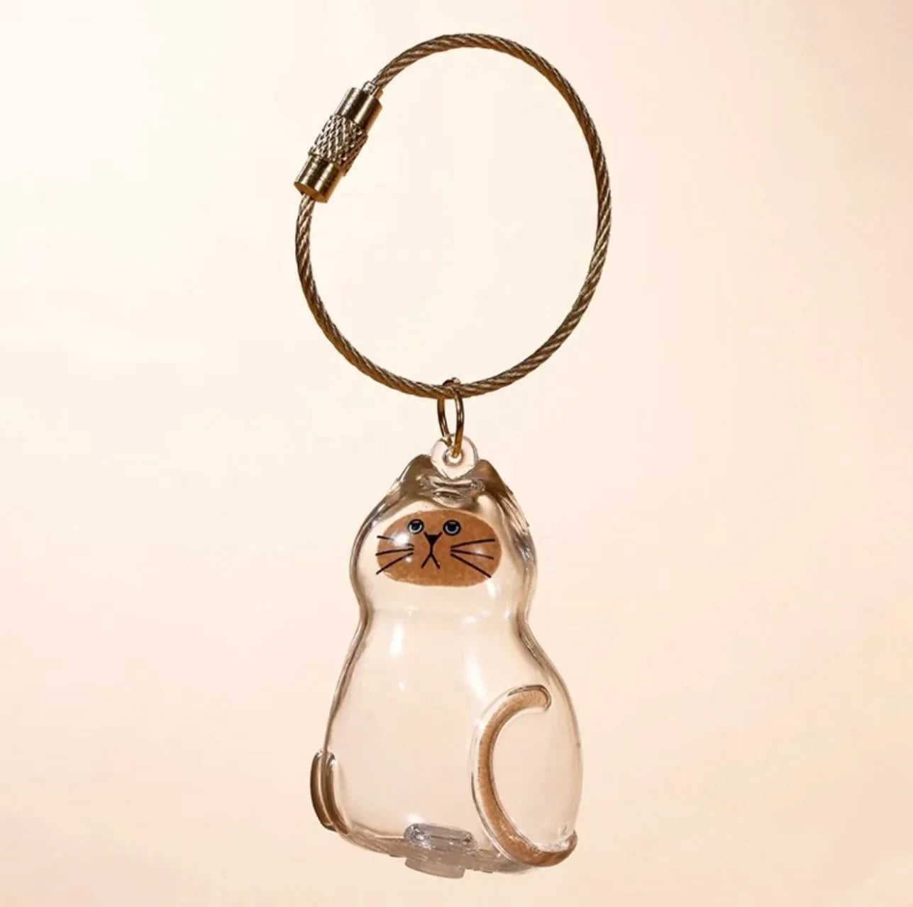 Cute Cat Fur Memory Charm – Shaped Charm for Collecting Pet Fur