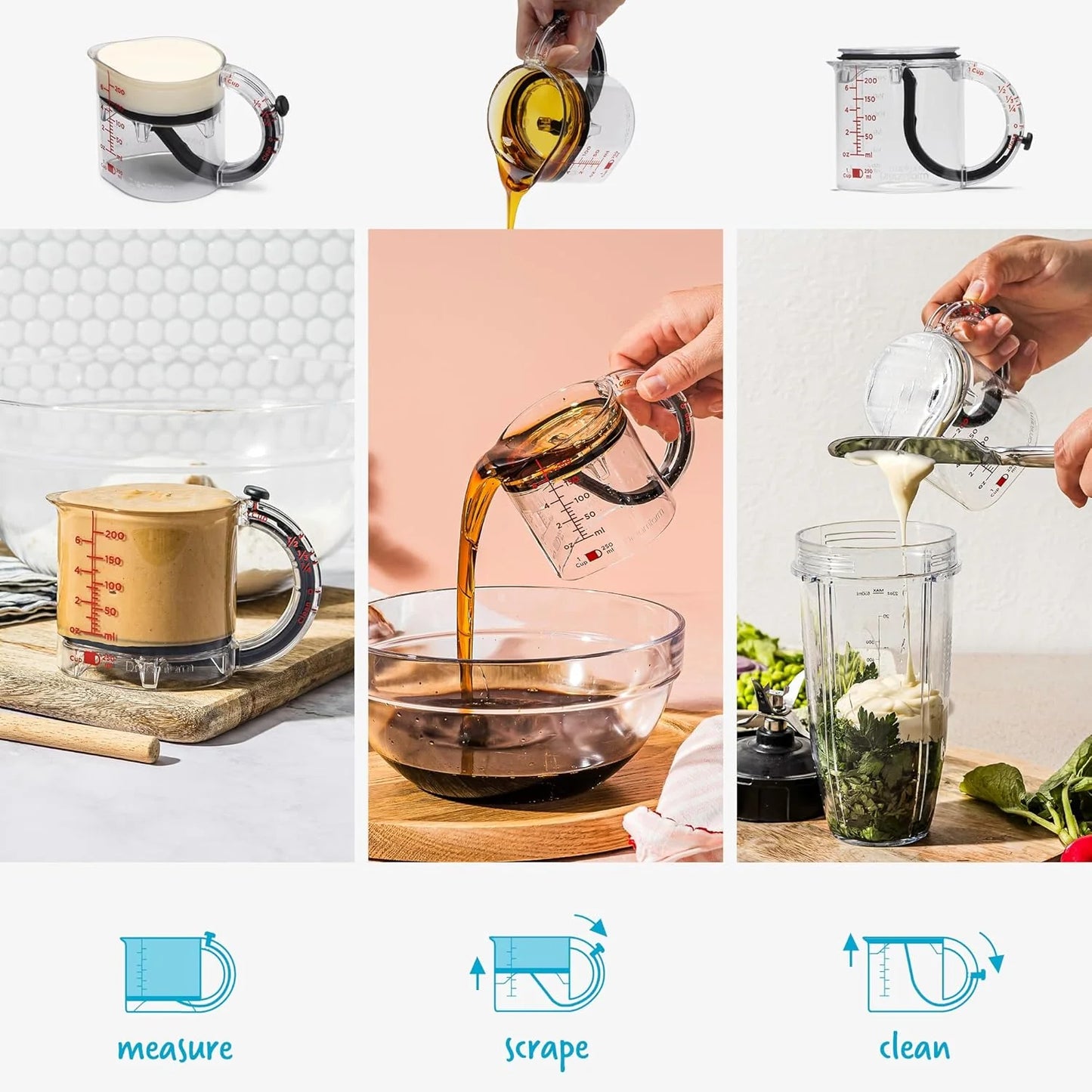 🏆Flash Sale⚡ 50K+ SOLD!  ☕All-in-1 Adjustable Measuring Cup