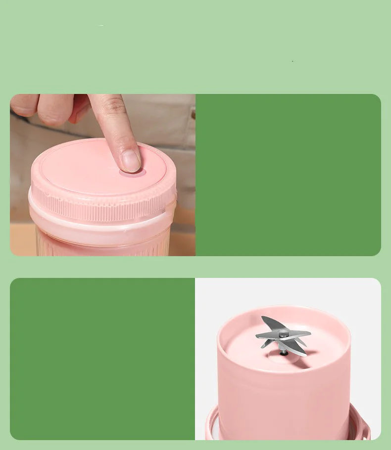 350ML Electric Juicer Portable Blender