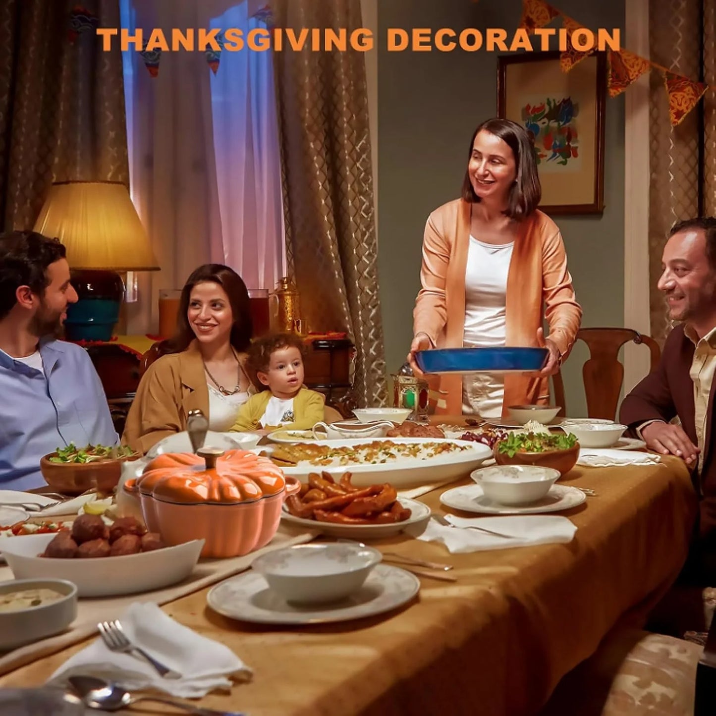 Halloween Decor Pumpkin Pot  for Fall Thanksgiving Decor