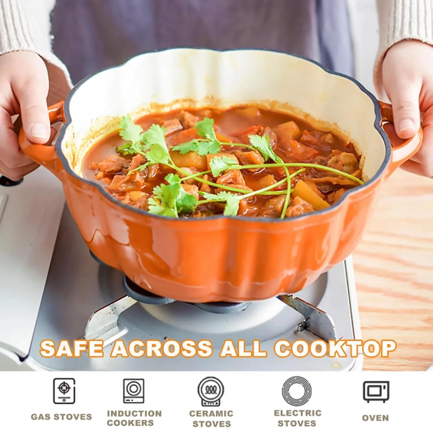 Halloween Decor Pumpkin Pot  for Fall Thanksgiving Decor