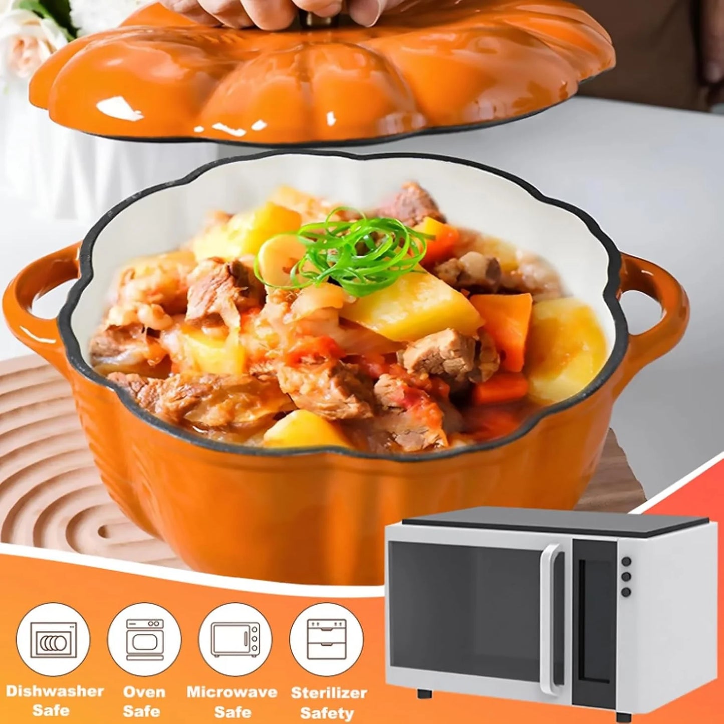 Halloween Decor Pumpkin Pot  for Fall Thanksgiving Decor