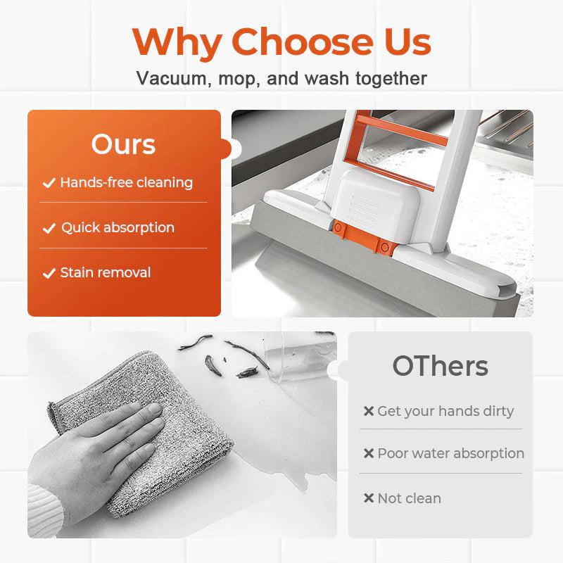 🔥Hot SALE 50% OFF🔥Portable Folding Mini Mop