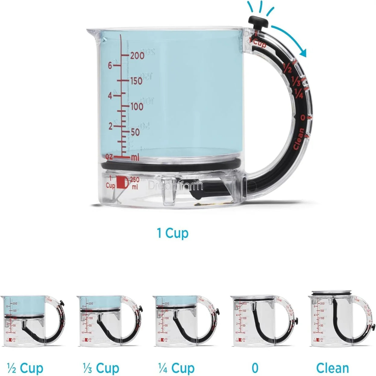 🏆Flash Sale⚡ 50K+ SOLD!  ☕All-in-1 Adjustable Measuring Cup