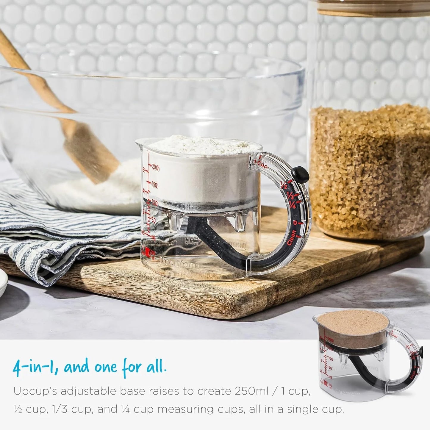 🏆Flash Sale⚡ 50K+ SOLD!  ☕All-in-1 Adjustable Measuring Cup
