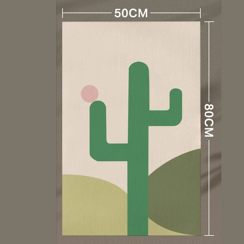 Self-Adhesive Cat Scratching Mat with Cartoon Print