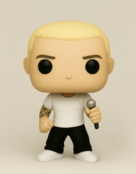 🎤 Eminem – Bleach Blonde Slim Shady 1999 Collector’s Edition Figure ⚡💥